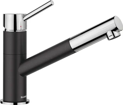 Produktbild von BLANCO KANO-S SILGRANIT-Look zweifarbig anthrazit/chrom