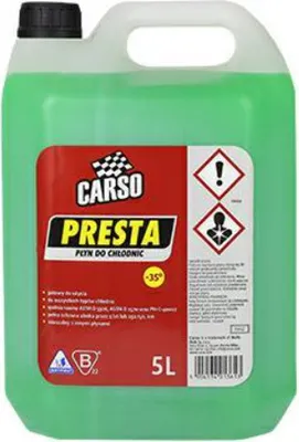 Zdjęcie produktu dla CARSO PRESTA -35C 5L Zielony - płyn do chłodnic