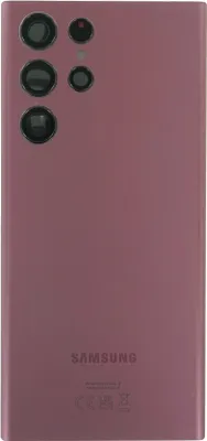 Immagine prodotto di Originale per Samsung Galaxy S22 Ultra cover batteria posteriore bordeaux GH82-27457B