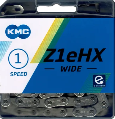 Produktbild von KMC Z1eHX Ebike Kette Wide 1 fach 1/2x1/8 mit 112 Gliedern für Pedelec