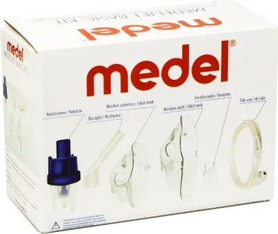 Produktbild von MEDELJET Familien-Inhalationszubehörset, Leicht ein Stern.