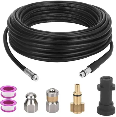 Abflussreinigungsset 15 m für Hochdruckreiniger, Karcher & Lavor