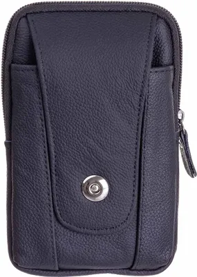 Produktbild von Red Point Uni Handytasche Hüfttasche Gürteltasche ca. 0,5 Liter 10 x 16 x 3 cm (B x H x T) - 20010-schwarz