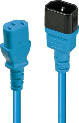Produktbild von Lindy 30471, 1 m, C14-Koppler, C13-Koppler