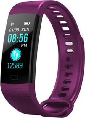 Zdjęcie produktu dla Bransoletka montre intelligente Y5 - fioletowa