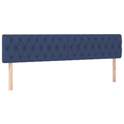 Produktbild von VidaXL 346388, Blau, Polyester, Holz, 2000 mm, 78 cm, 88 cm, 70 mm