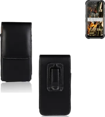 Produktbild von K-S-Trade Gürteltasche für Oukitel WP9 Schutz Hülle Handy Hülle mit Magnetverschluss Holster in schwarz