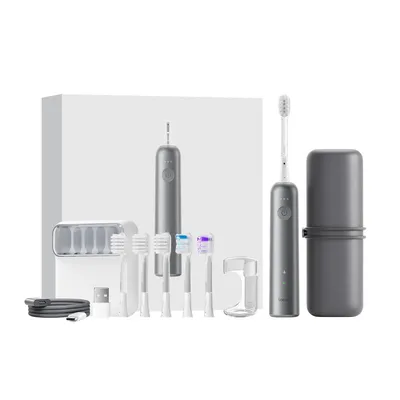 Produktbild von Laifen Wave Zahnbürste Aluminum Love-Bundle