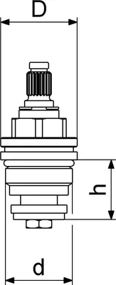 Zdjęcie produktu dla Js Sanitaer-Oberteil Dn15,1/2"