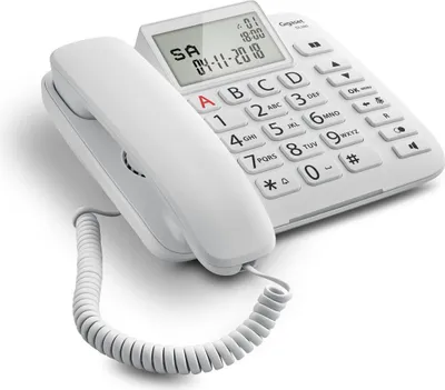 Produktbild von Identyfikator połączeń telefonu analogowego Gigaset DL380 biały