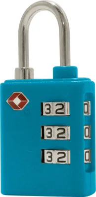 Produktbild von Hochwertiges und verifiziertes TSA (Travel Sentry Approved) Reiseschloss mit 3-Stelliger Kombinationsmöglichkeit.