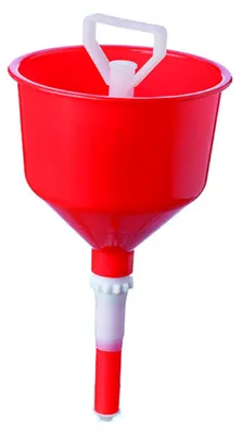 Trichter für Autoregler, rot, 0,15 l, Kunststoff