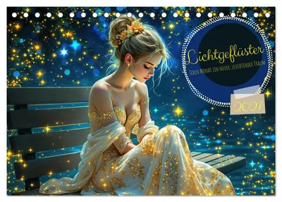 Produktbild von Lichtgeflüster (Tischkalender 2027 DIN A5 quer), CALVENDO Monatskalender