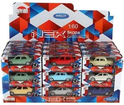 Obrázok produktu pre RAPPA WELLY MODELS 1:60 BOX Škoda mix