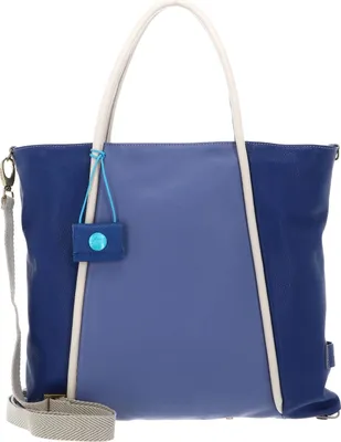 Produktbild von Gabs Umhängetasche Schultertasche Lydia Shopper Lapislazzulo+Fiordaliso+Ecru blau