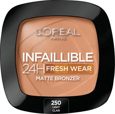Produktbild von L'Oréal Paris - Infaillible 24 Fresh Wear Mattierendes Bronzing-Puder - 250 Light