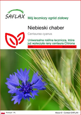 Zdjęcie produktu dla SAFLAX - Niebieski chaber - 27000 Nasiona - Centaurea cyanus