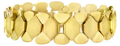 Produktbild von Juwel BREIL Sammlung HEXAGONIA, ARMBÄNDER aus DAMEN in STAHL Farbe GOLD messen 19,5 - TJ3634