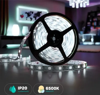 Obrázek produktu pro V-TAC LED pásek - IP20 - 6500K - Cena/1m (5m role)