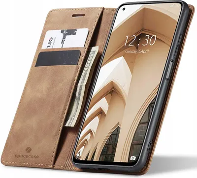 Obrázek produktu pro Pouzdro s klopou na telefon SPACECASE Wallet pro Xiaomi Mi 10T/10T Pro Bronze
