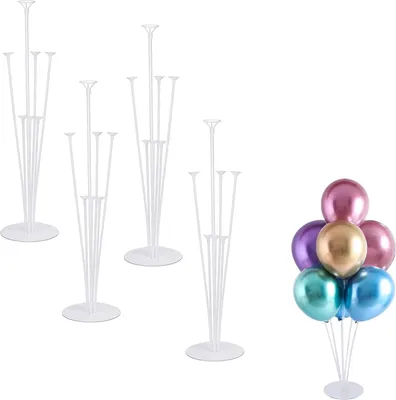 Produktbild von Set aus transparenten Kunststoffballons - Feierdekorationen - 6 Stück - ideal für jede Feier