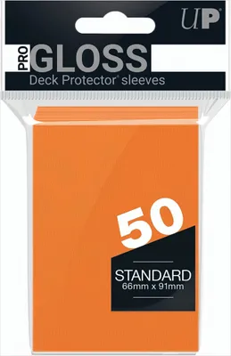 Image de Ultra Pro Deck Protector Pochettes pour cartes Solid Orange (50)