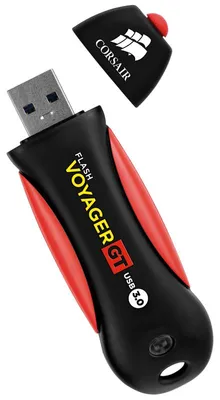 Obrázok produktu pre Corsair Voyager GT USB kľúč 256 GB USB Type-A 3.2 Gen 1 (3.1 Gen 1) Black, Red