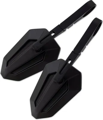 Image de Rétroviseur d'extrémité de guidon STREAM 10 alu noir D30