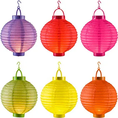 Produktbild von 36x Papier Laterne Lampions Lampenschirm Dekoration Party Hochzeit Geburtstag
