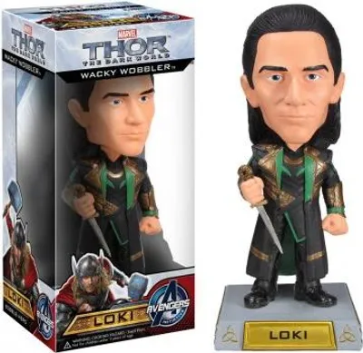 Produktbild von Funko Wacky Wobbler Sammelfigur aus PVC mit Wackelkopf, ca. 13-15 cm groß