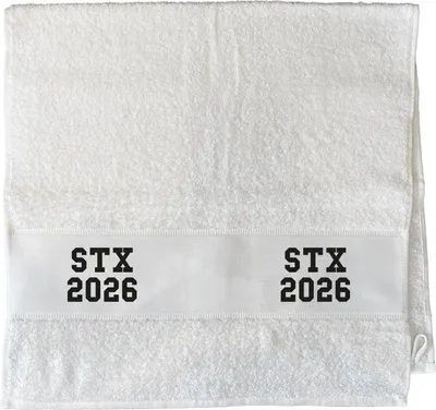 Produktbild von Huuraa Handtuch STX 2026 Abschluss Dänemark 50x100cm White Baumwolle Handtuch Geschenkidee