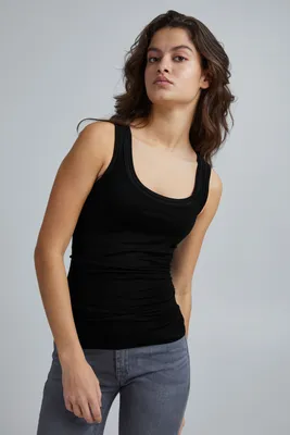 Immagine prodotto di ICHI IHZOLA TO Top da donna Maglietta a maniche corte Basic con scollo rotondo e bordi applicati Slim Fit