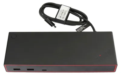Produktbild von 40BC0135EU Lenovo ThinkPad USB4 Smart Dock 5500 USB-C 4 Port Replikator inkl. 135W Netzteil