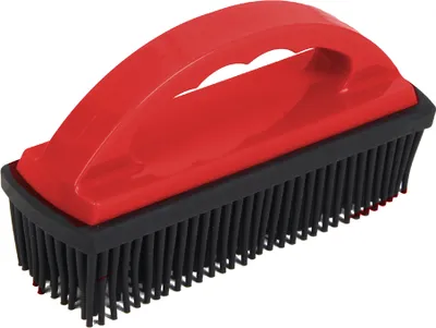 Produktbild von IWH Tierhaarbürste / Gummibürste rot