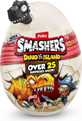 Productafbeelding van Speelset Dino Island Epic Egg met Smashers-figuurtjes en accessoires