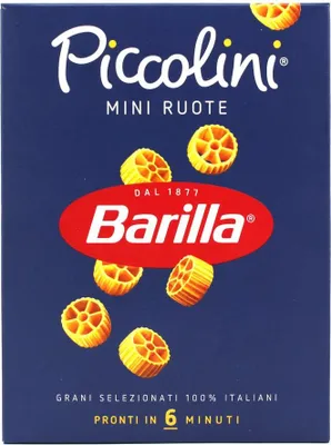 Produktbild von Pasta Barilla Piccolini mini ruote Nudeln 500 g pack