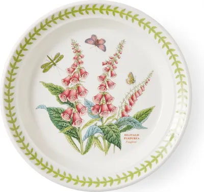 Produktbild von Portmeirion Keramik Frühstücks-Teller Botanic Garden Meadow Fingerhut