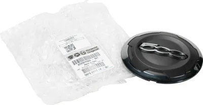 Produktbild von Original Fiat Nabendeckel Felgendeckel Alufelge Chrom Schwarz 500L 735576964