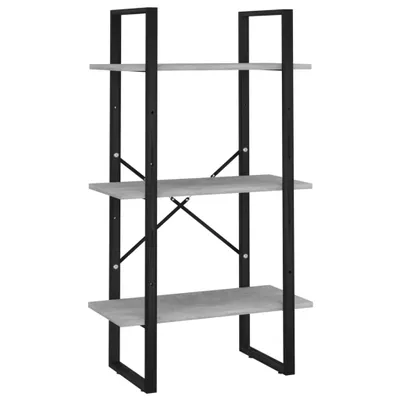 Zdjęcie produktu dla VidaXL 806511, Szary, Metal, Drewno, 600 mm, 300 mm, 1050 mm