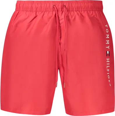 Produktbild von Stylische rote Herren-Badeshorts: Nachhaltig & komfortabel in Szene setzen