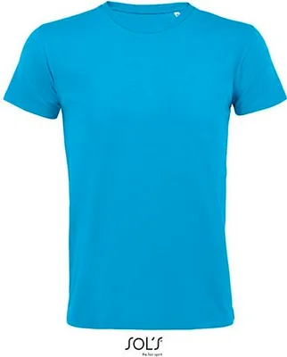 Produktbild von SOLs 00553 | Regent Fit Herren T-Shirt - Farbe: Aqua - Größe: M