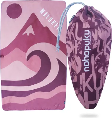 Produktbild von Mikrofaser Reisebadetuch, rosa, 145cm x 90cm, mit Tasche