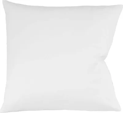Produktbild von Fleuresse Interlock-Jersey-Kissenbezug uni colours weiß 1000