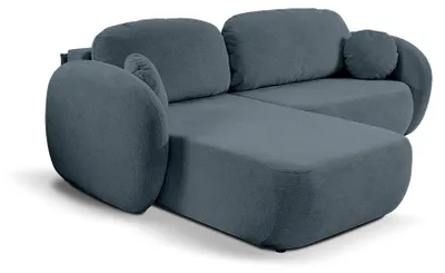 Zdjęcie produktu dla Sofa narożne Olemo z funkcją spania, lewostronne, kolor Granitstrom