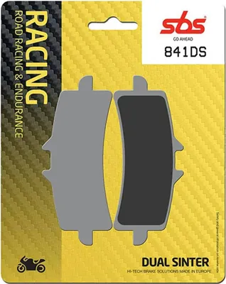 Zdjęcie produktu dla Klocki hamulcowe SBS 841DS-1 Road Racing Endurance (Toxic Bite) do Suzuki GSX-R GSX-S, KTM Super Duke R 600 - 2500 ccm Bj. 2006 - 2022