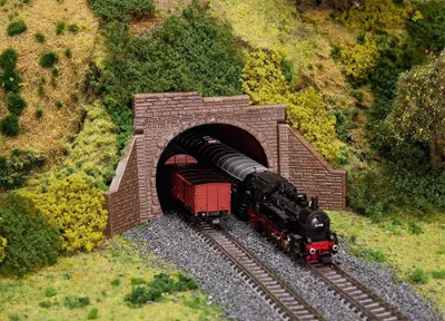 Produktbild von Faller 272579 - 1/160 / N 2 Tunnelportale - Neu