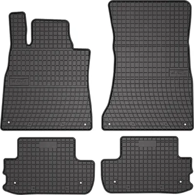 Zdjęcie produktu dla 2013-2020 Mercedes S Class W222 Coupe dywaniki gumowe czarne 4 szt