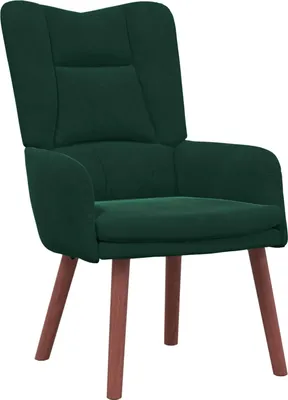 Immagine prodotto di vidaXL Poltrona verde scuro 63 x 67 x 94 cm velluto