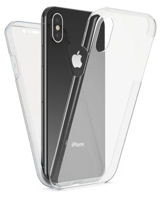 Obrázok produktu pre NALIA 360° puzdro na mobilný telefón pre Apple iPhone XS Max, Full Cover Case Bumper Case Transparent