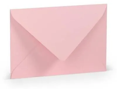 Produktbild von Briefumschläge C6, 162 x 114 mm, 80 g/m², nassklebend, 5 Stück, rosa